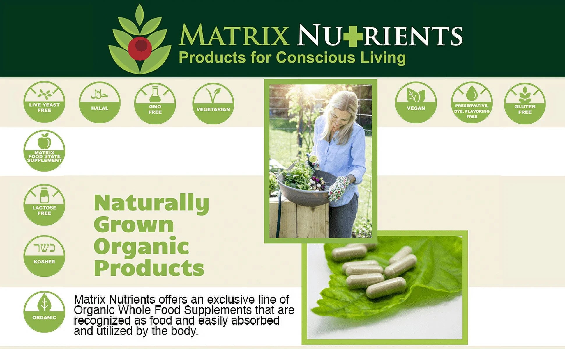 100% Natural Vegan Capsules (60ct) N784