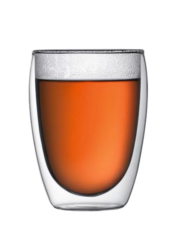 Double-Wall Clear Coffee Mug, 12 Ounces F866