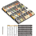 28 Spice Jars 4-Tier Spice Rack Tray F5174