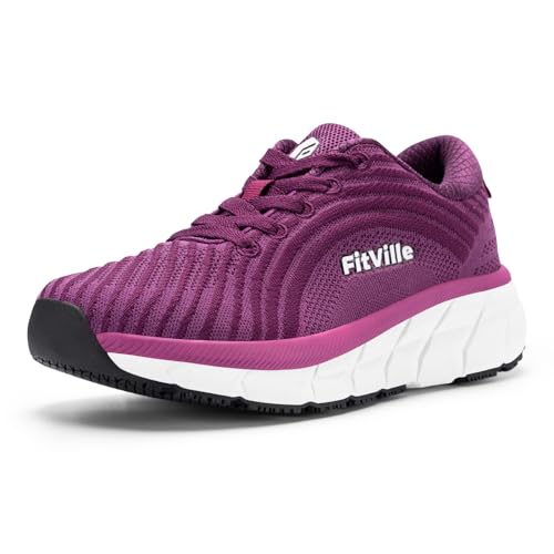 Wide Toe Box Breathable Lightweight Extra Wide Running Shoes with Cushioned D7585