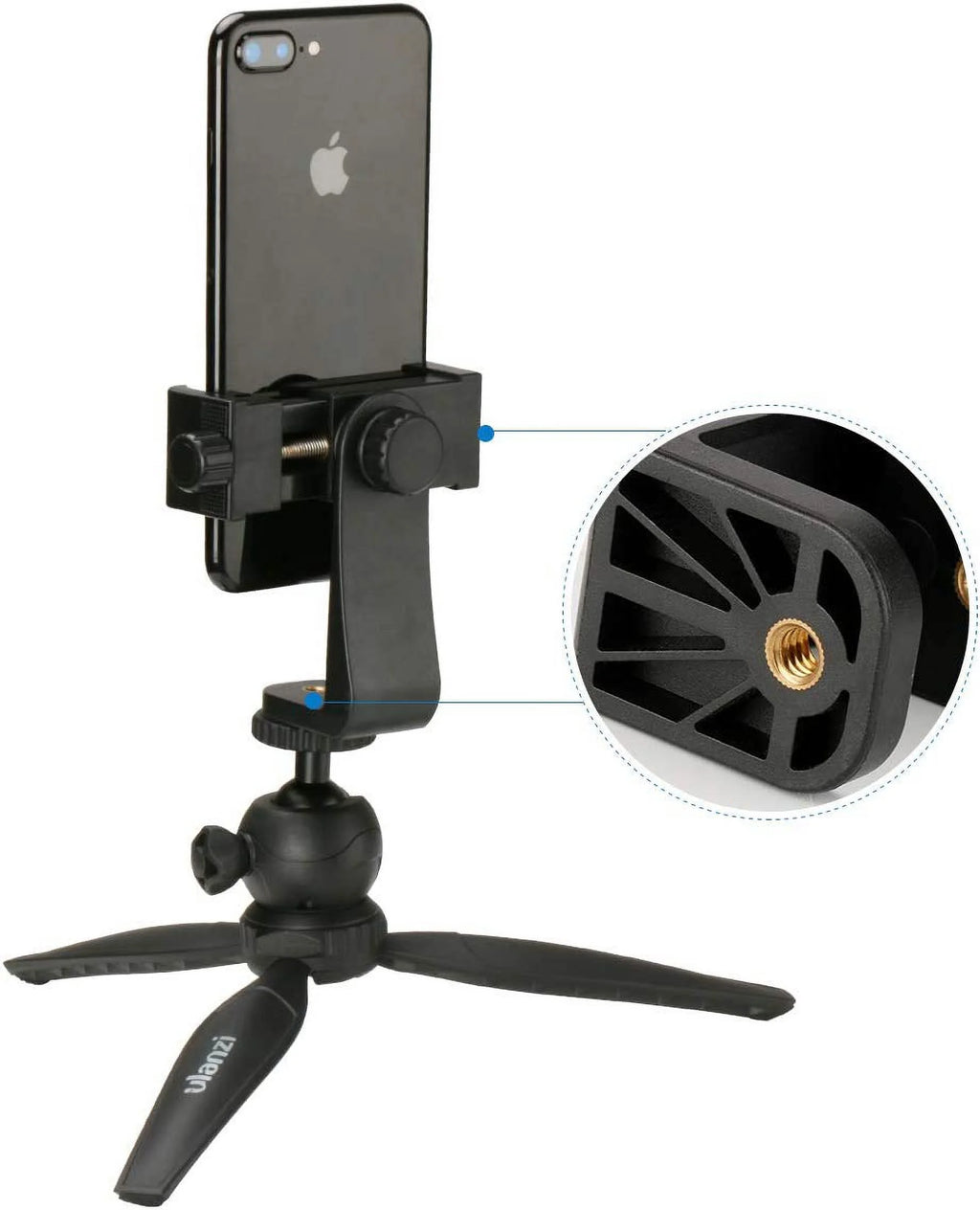 Universal Phone Tripod Mount Attachment with Wireless Shutter Remote L543