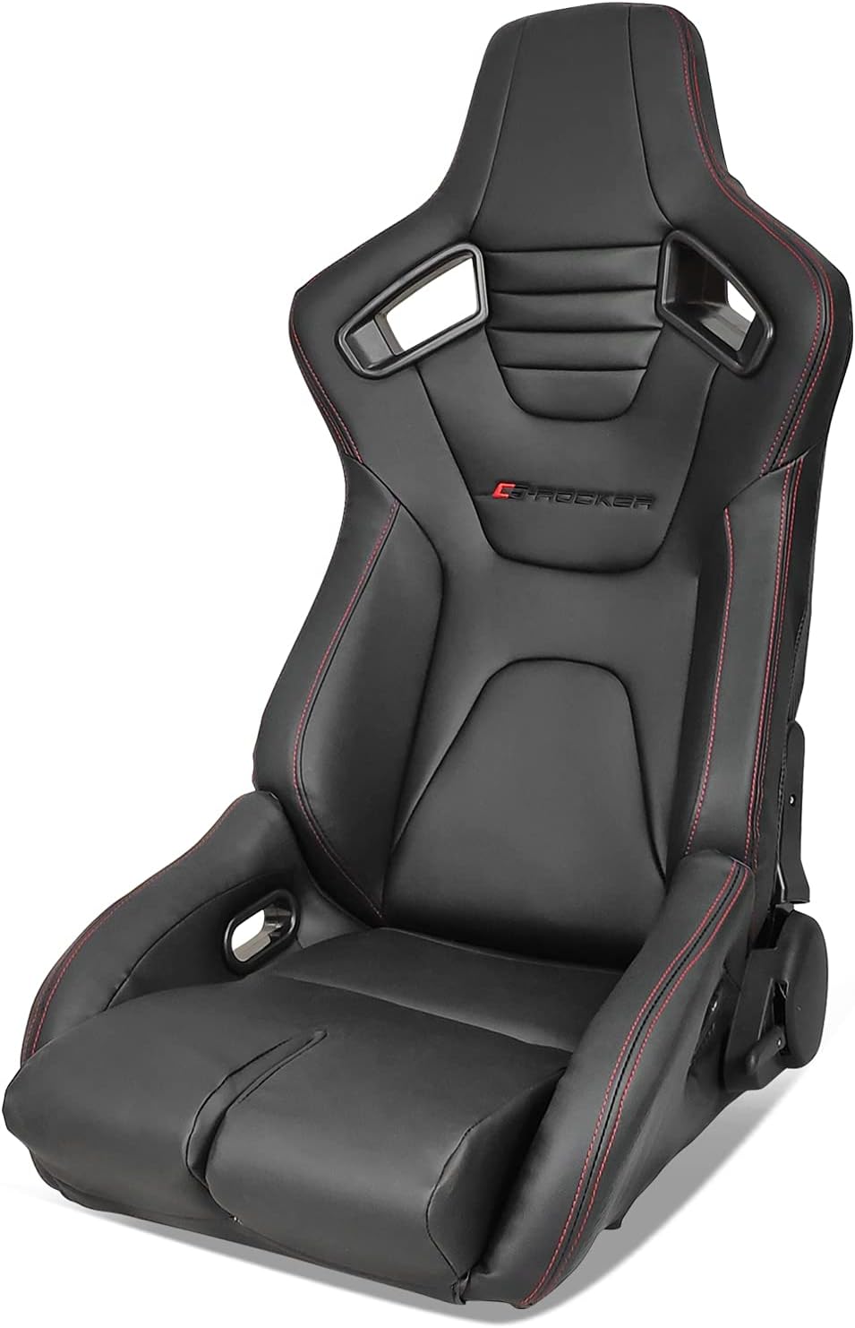 Blue PU Leather Reclinable Bucket Racing Seat B926