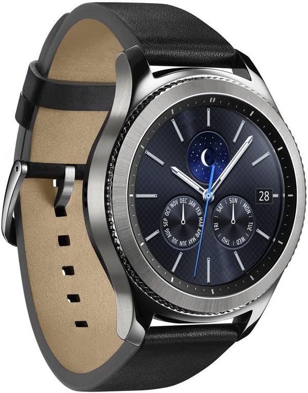 Smartwatch 4GB with Leather Band (Silver) E356038