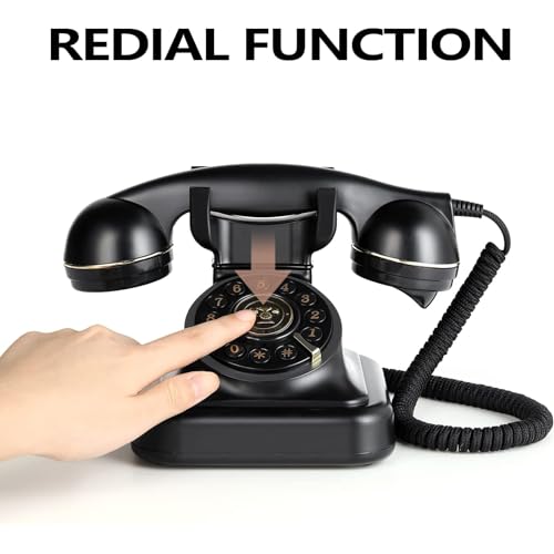 Black Corded Desk Telephone R385