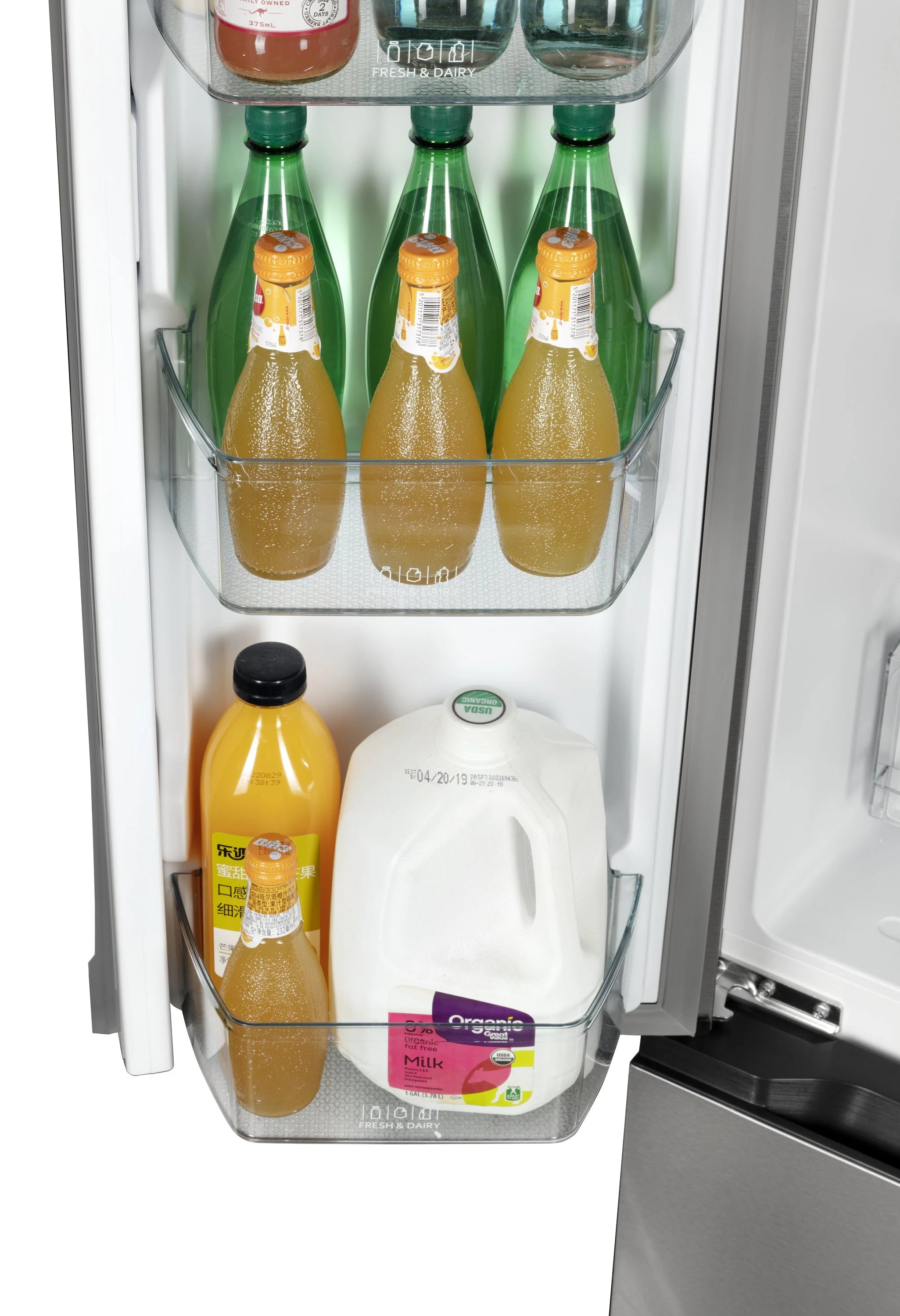 17.7 Cu. Ft. French Door Refrigerator, Platinum Silver Q7861