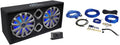 Dual 12" 1800w Powered Car Subwoofer System U15083