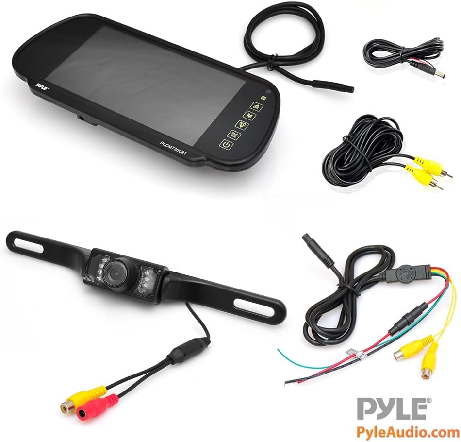7 LCD Display Backup Car Camera with Rear View Mirror Monitor M5663