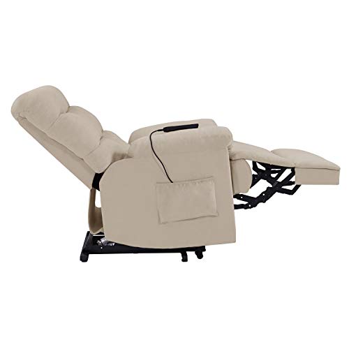Khaki Lift Recliner B6244