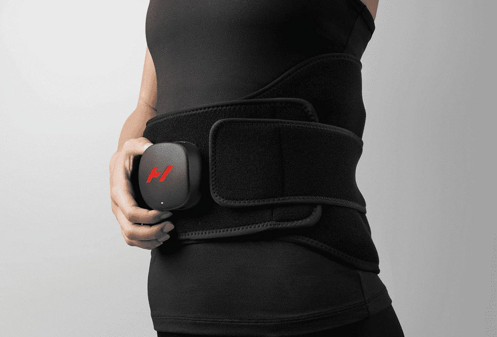 Black Heated Back Massage Wrap W4977
