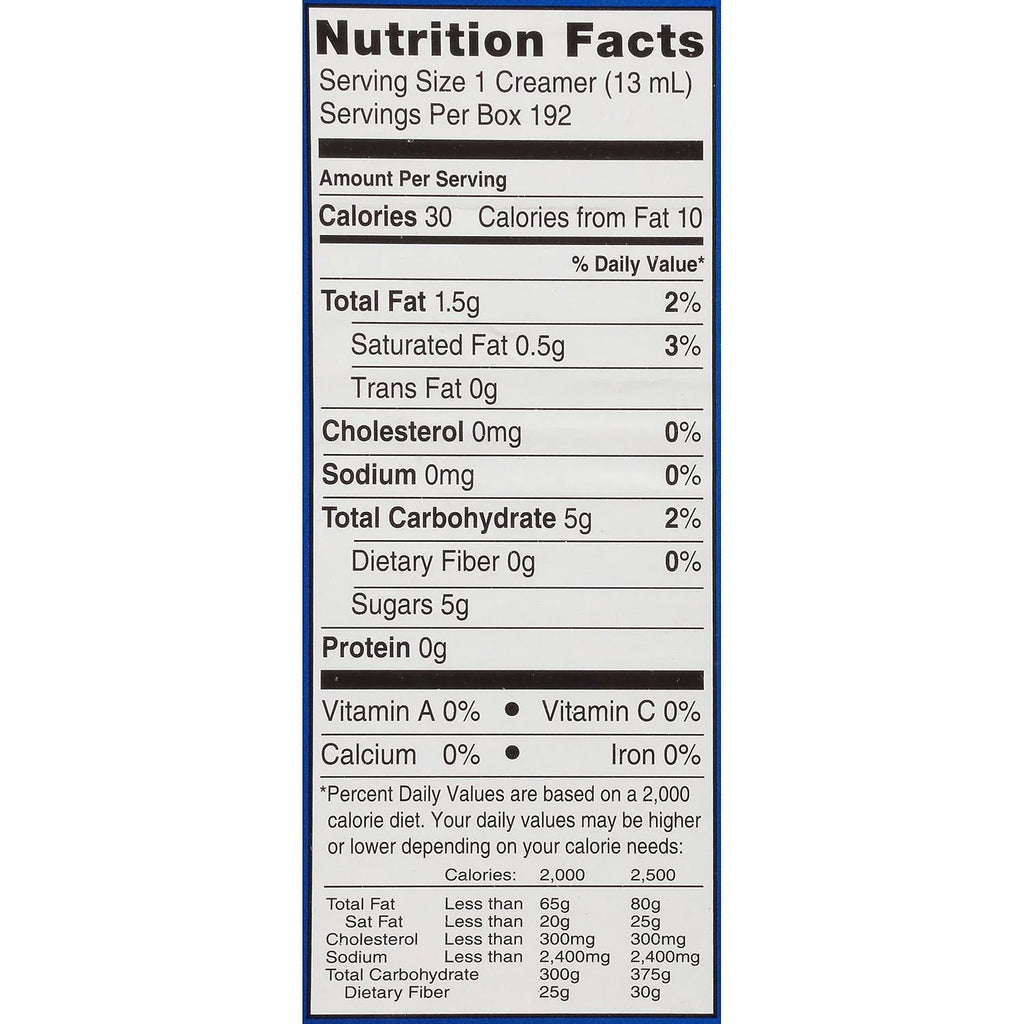 French Vanilla Creamer Liquid 192 Ct. X1629