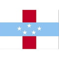 3 ft. x 5 ft. Colonial Nyl-Glo Nether Antilles Flag with Fringe W662753