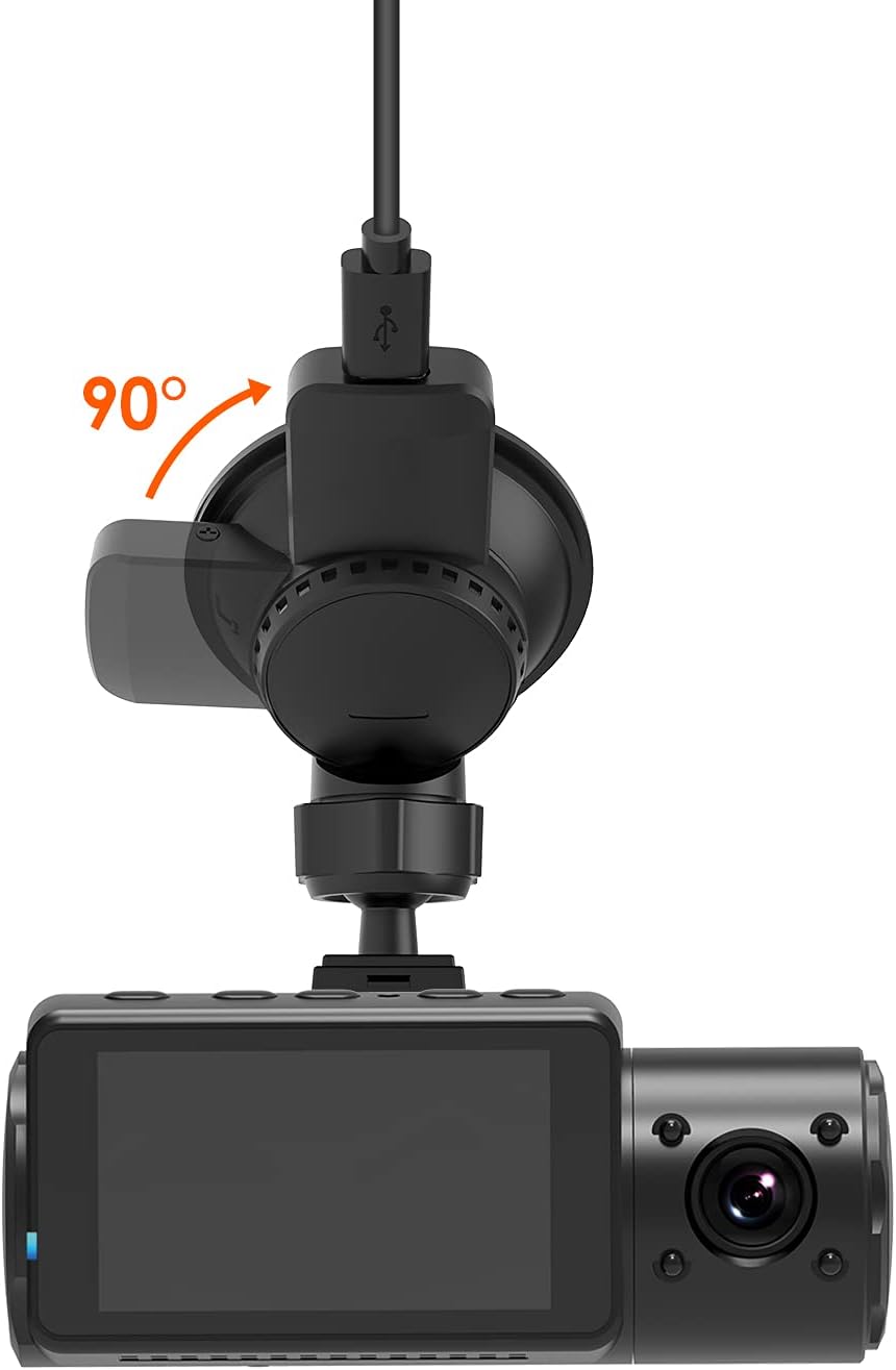 Dash Cam USB Port Car Suction Cup Windshield Mount D5700