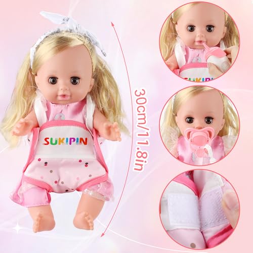 Baby Doll Playset with Accessories S965605