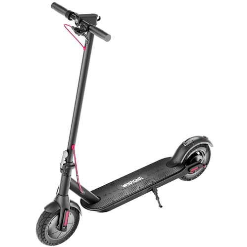 19MPH 17-Mile Range 430W Peak Motor Foldable Electric Scooter with 10" Tires & Dual Braking System N922179