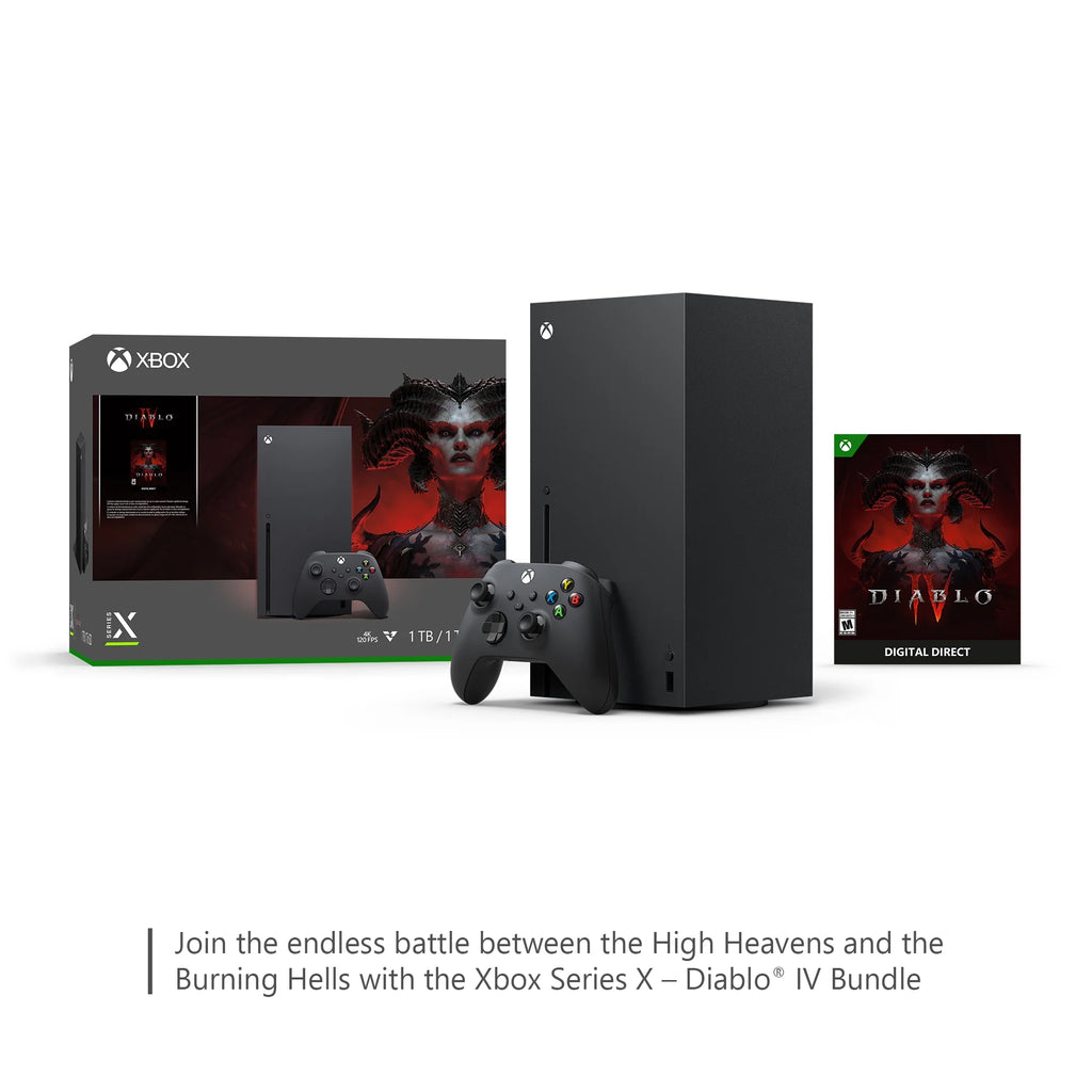 1TB SSD Carbon Black Wireless Controller Gaming Console N7987