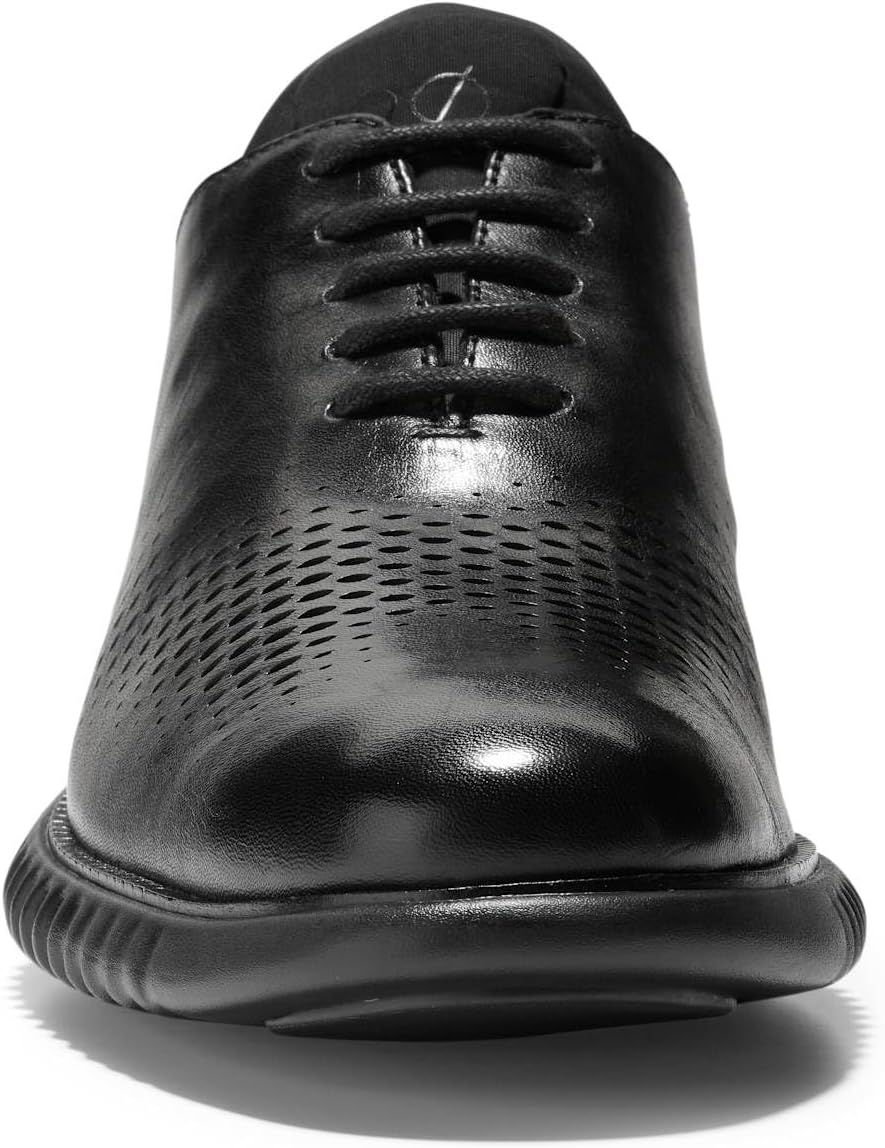 Black Leather Wingtip Oxford B77359