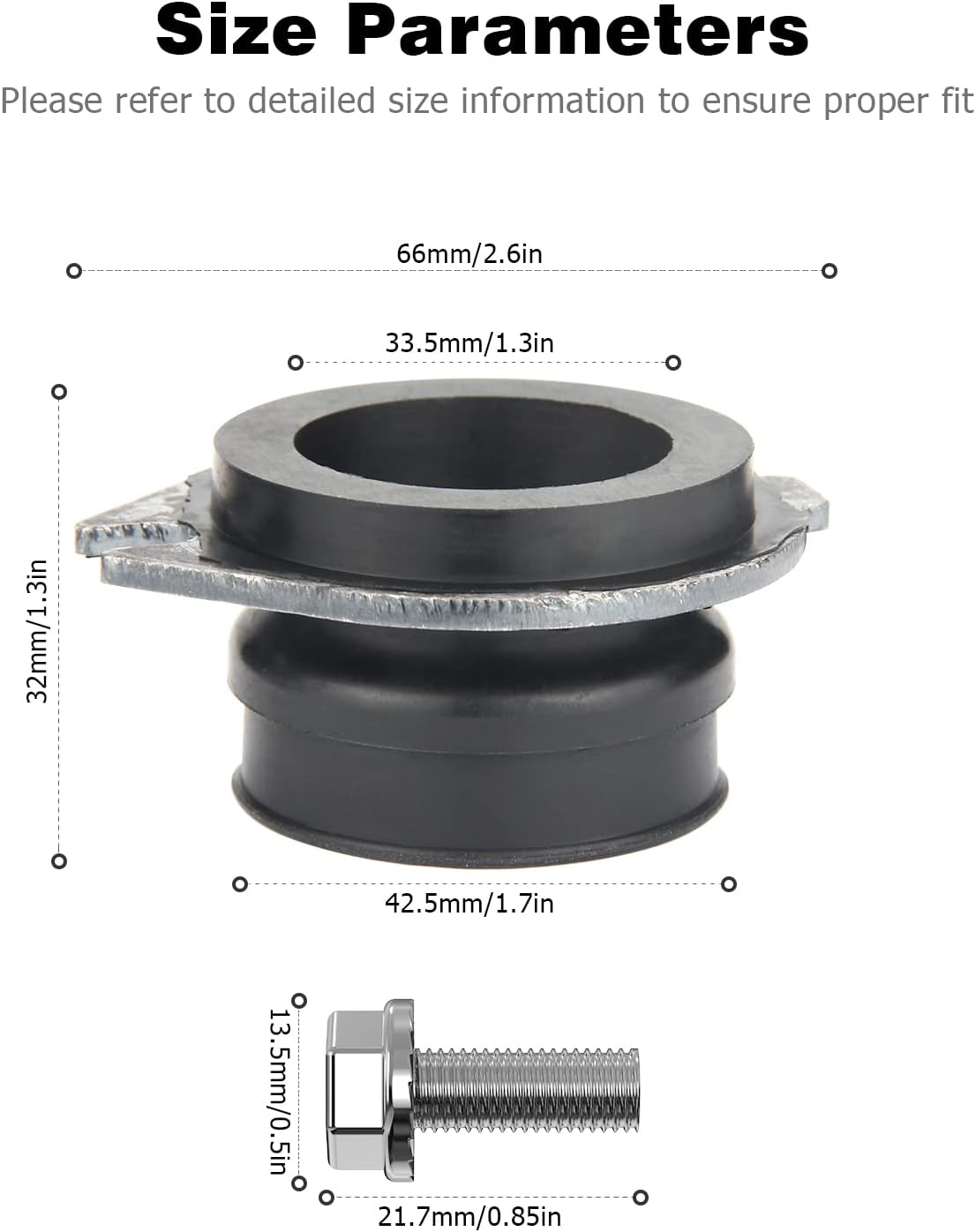 Flex Coupler Replacement Parts for Garbage Disposal L4918
