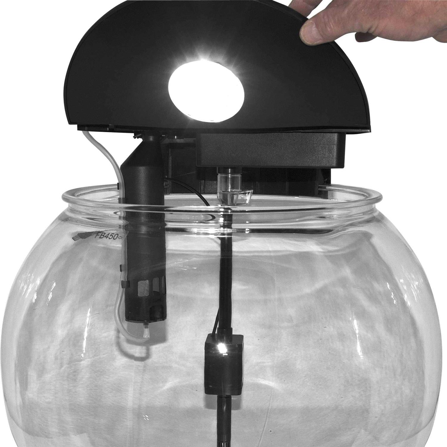 14 Gallon Polycarbonate Bowl-Shaped Aquarium V933