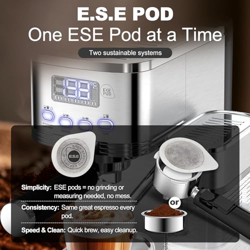 Espresso and Cappuccino Machine with Automatic Milk Frother P695