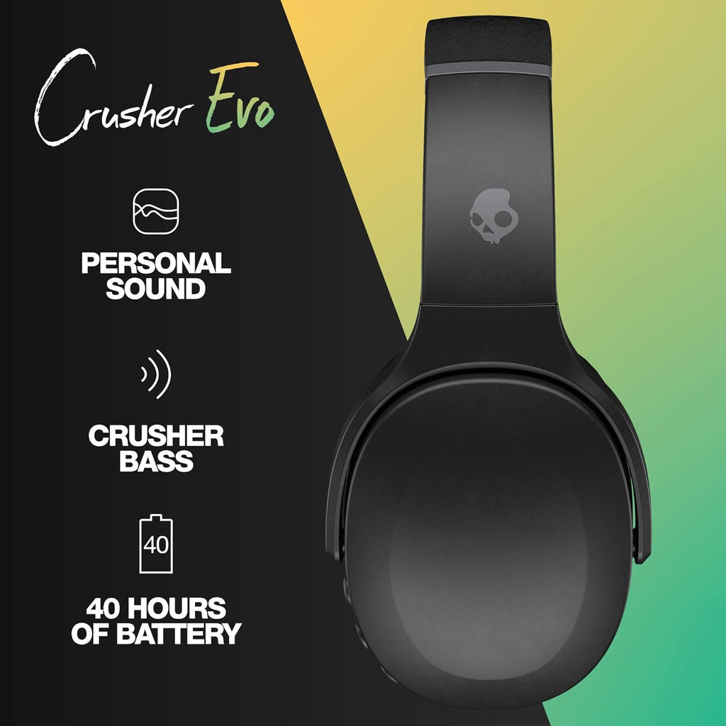 Wireless Over-Ear Headphone True Black Q321