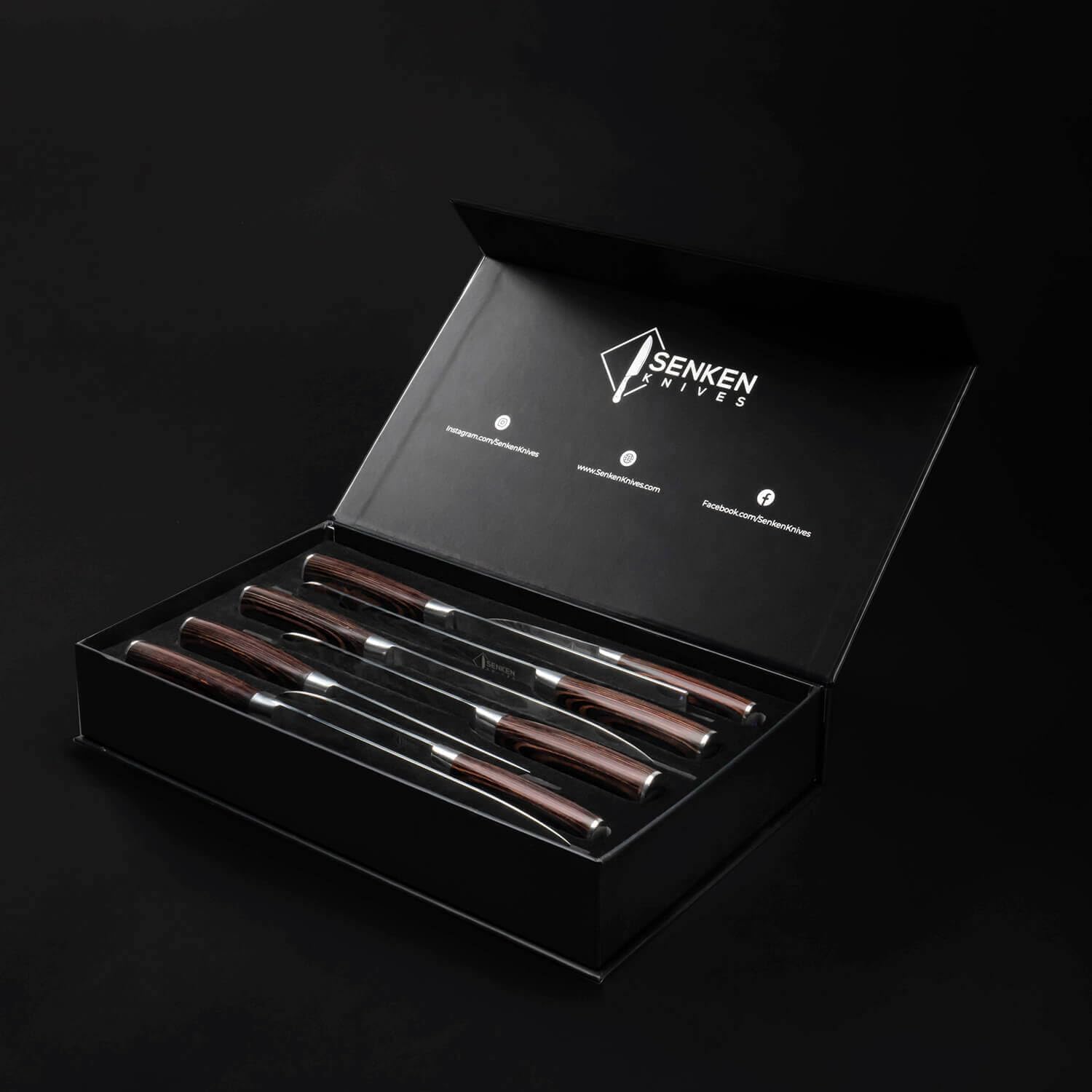 8-piece Japanese Kitchen Knife Set with Damascus Pattern Q7059