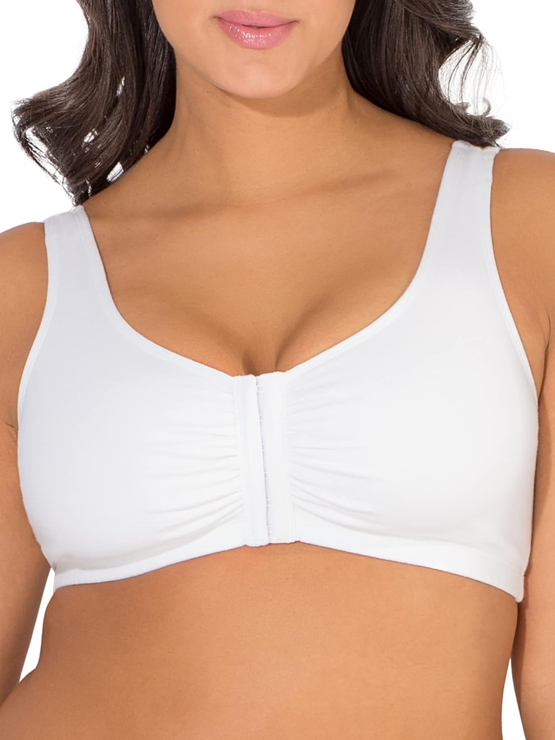Heather Grey/White 2-Pack Sports Bra L18675
