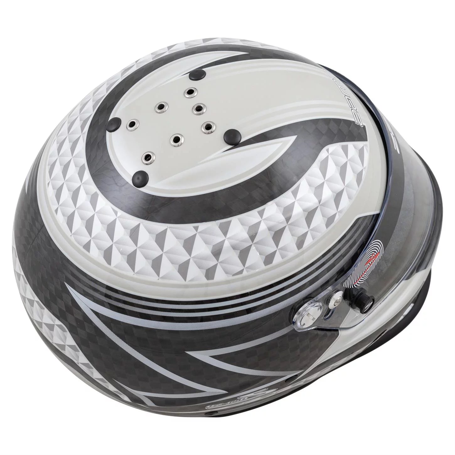 Carbon SA2020 Helmet, Black/Gray, Medium B86474