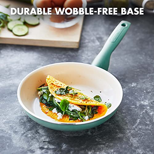 Turquoise 10 inch Ceramic Nonstick Frying Pan Z314