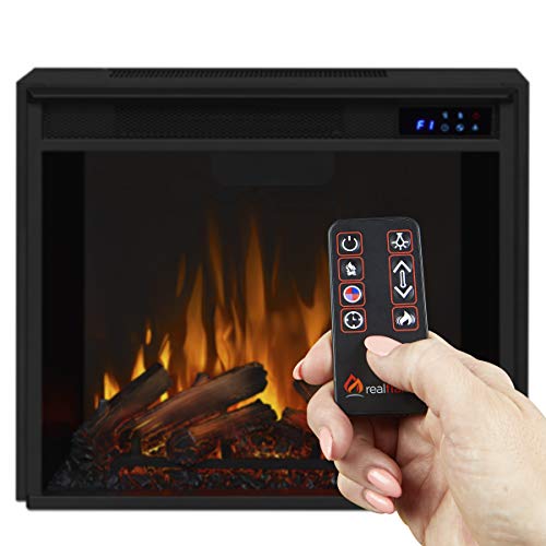 74" Electric Fireplace TV Stand with Adjustable Shelves and Storage, Remote Control, Timer F80664