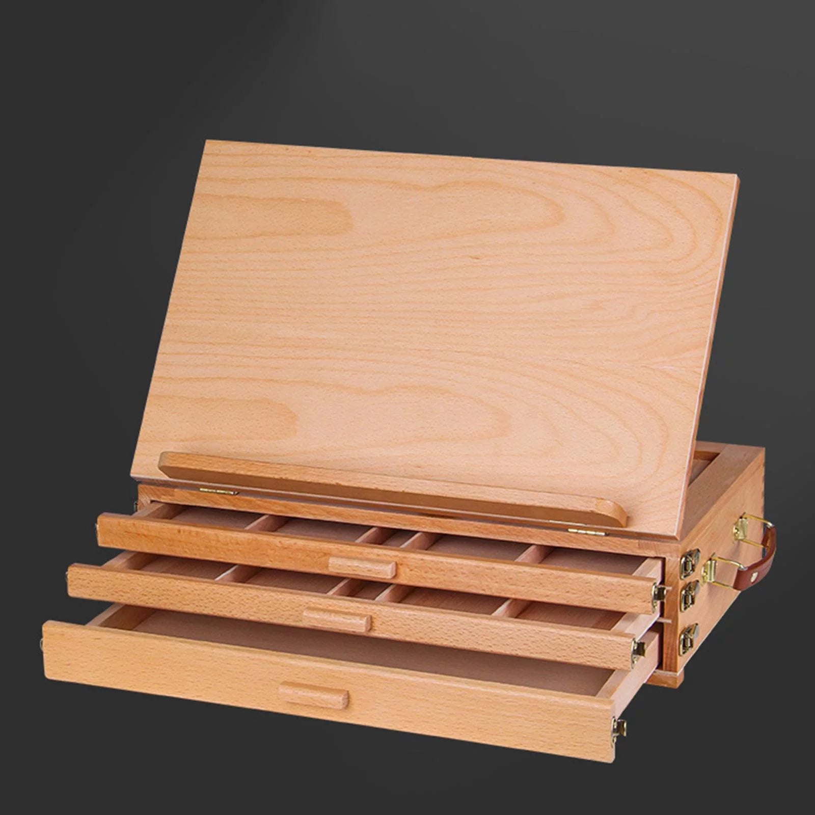 Wood Adjustable Drawing Desk Easel 40x27CM V361