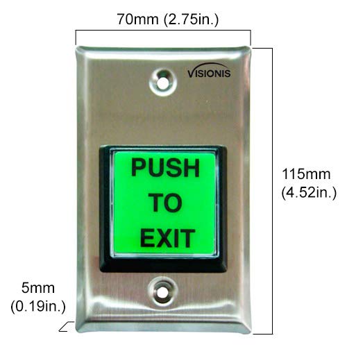 One Door Access Control Electromagnetic Lock Kit with Wireless Receiver Remote and PIR Kit K82090