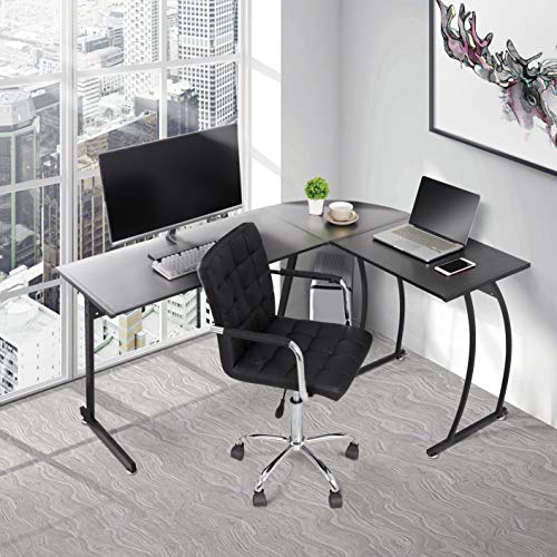 White L Shaped Corner Desk E883360