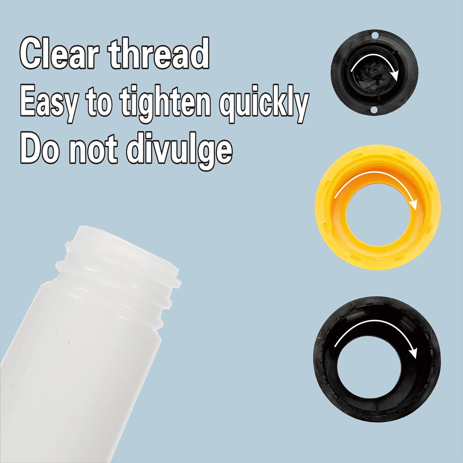Replacement Gas Can Spout with Vent Cap for 1 2 5 Gallon White W3857