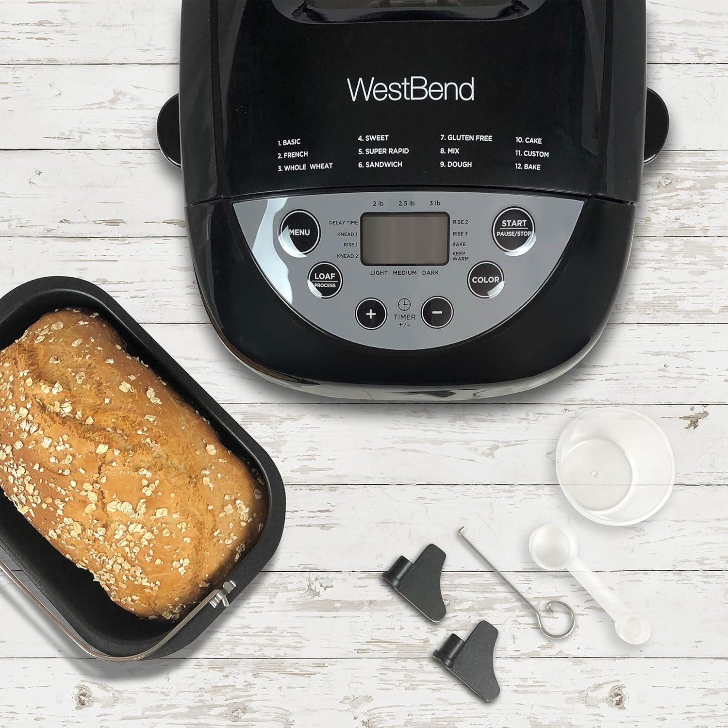 Gray 3-Pound Bread Maker N23808