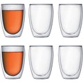 Double-Wall Clear Coffee Mug, 12 Ounces F866