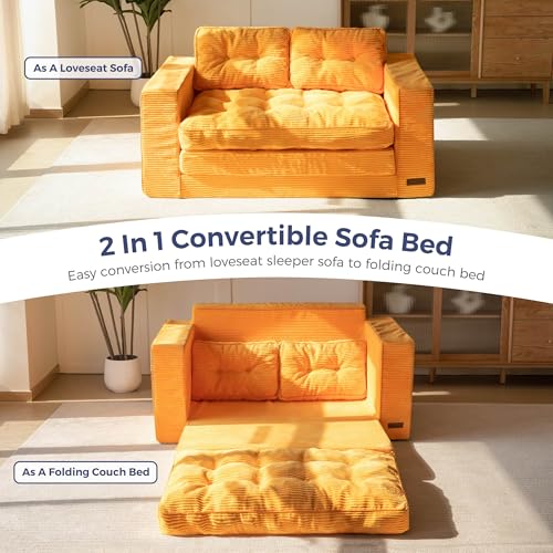 Dark Grey Convertible Sofa Bed R8815