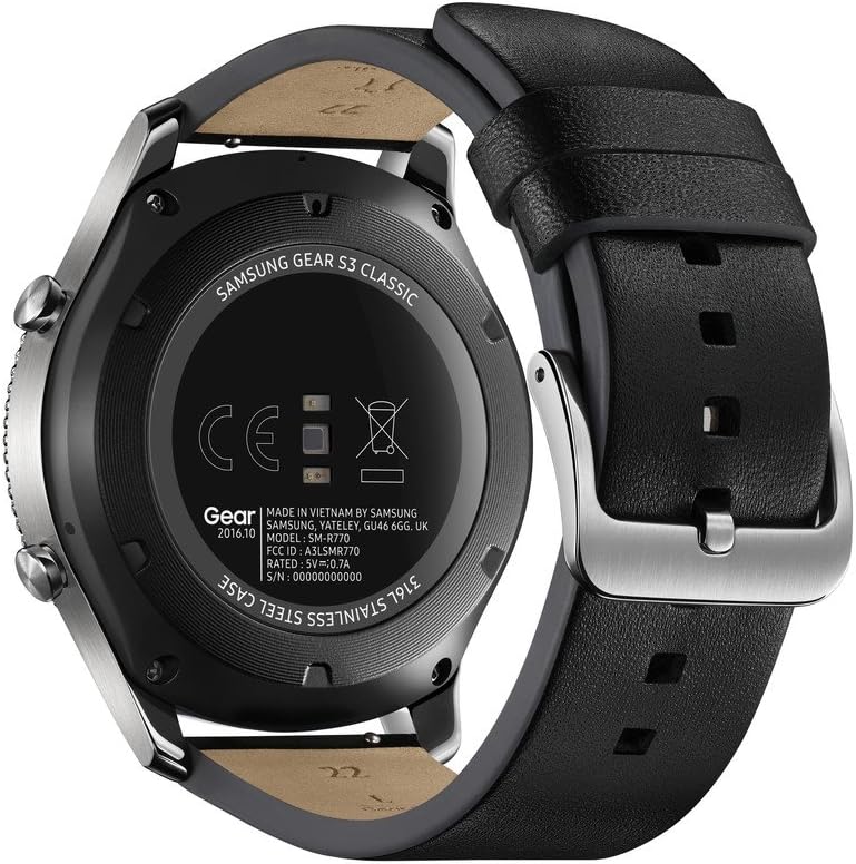 Smartwatch 4GB with Leather Band (Silver) E356038