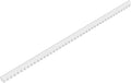 White PVC Dentil Trim H3030