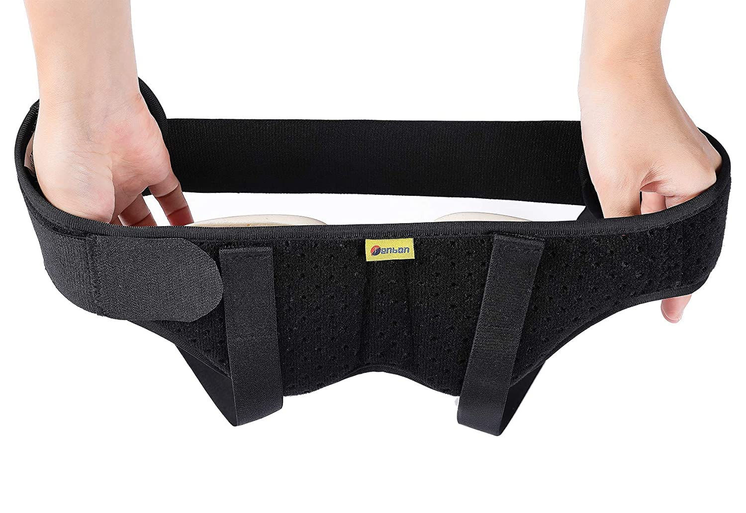 Hernia Belt Truss with 2 Removable Compression Pads D6097