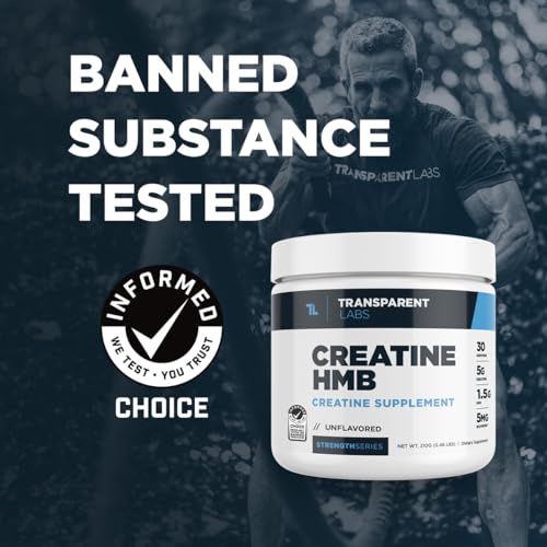 Creatine Monohydrate Powder with HMB, 30 Servings, Unflavored X14043