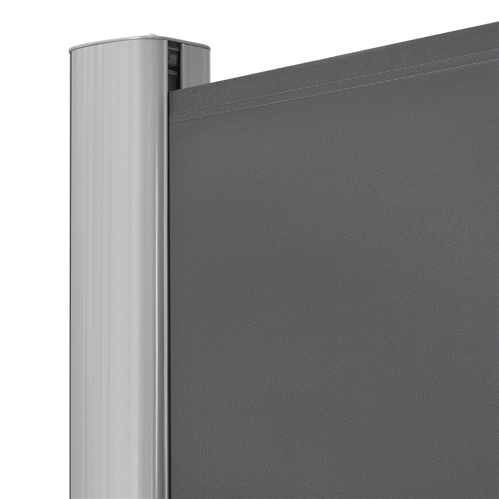 118 x 71" Retractable Side Awning, Dark Gray E6612