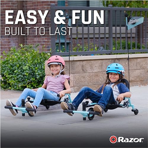 Kid-Powered Drifting Go-Kart with Adjustable Frame I35329