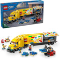 Lego City Delivery Truck with Trailer and Forklift B394