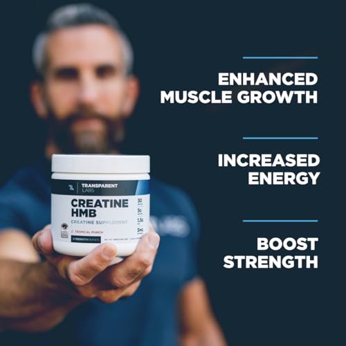 Creatine Monohydrate Powder with HMB, 30 Servings, Unflavored X14043