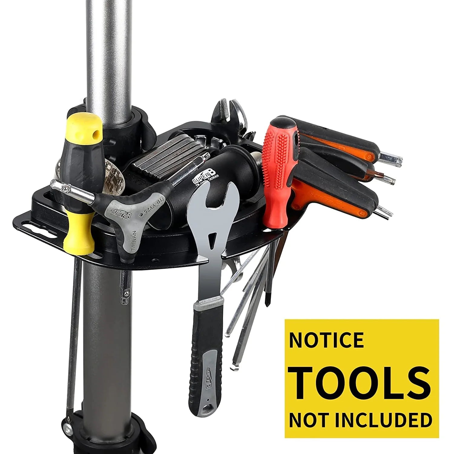 Adjustable Bike Repair Stand with Tool Tray O314