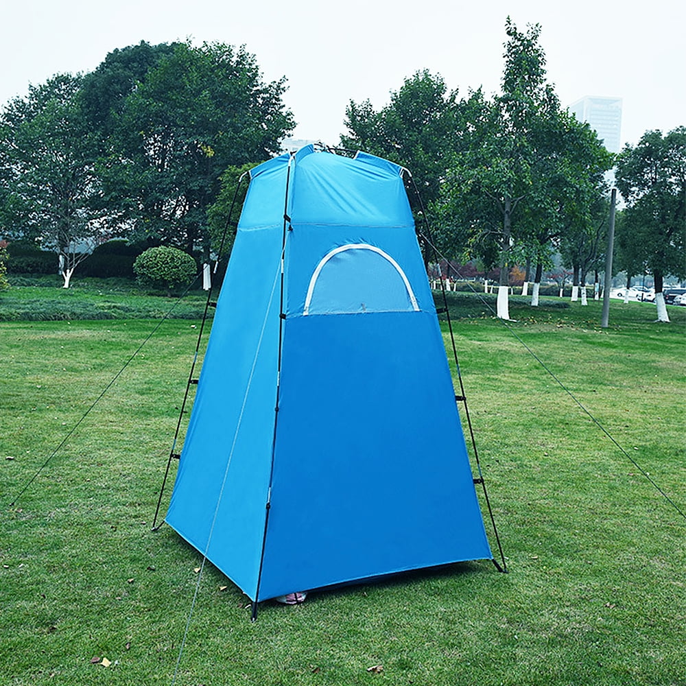 Portable Outdoor Shower Toilet Changing Room Tent with Removable Bottom J29056