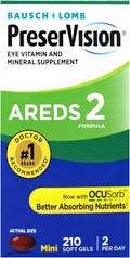 210 Softgels Eye Vitamin & Mineral Supplement G3396
