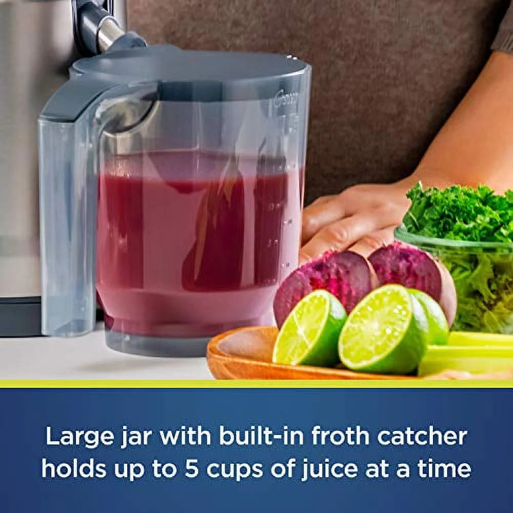 Stainless Steel XL Juice Extractor, Gray L7677