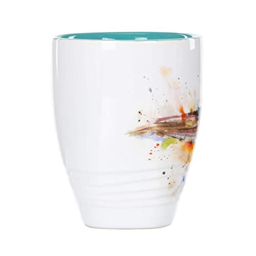 16 Ounce Glossy Stoneware Mug With Handle M262