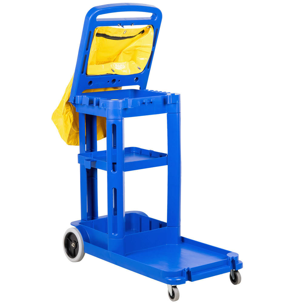 Janitor Cart with Vinyl Bag N4274